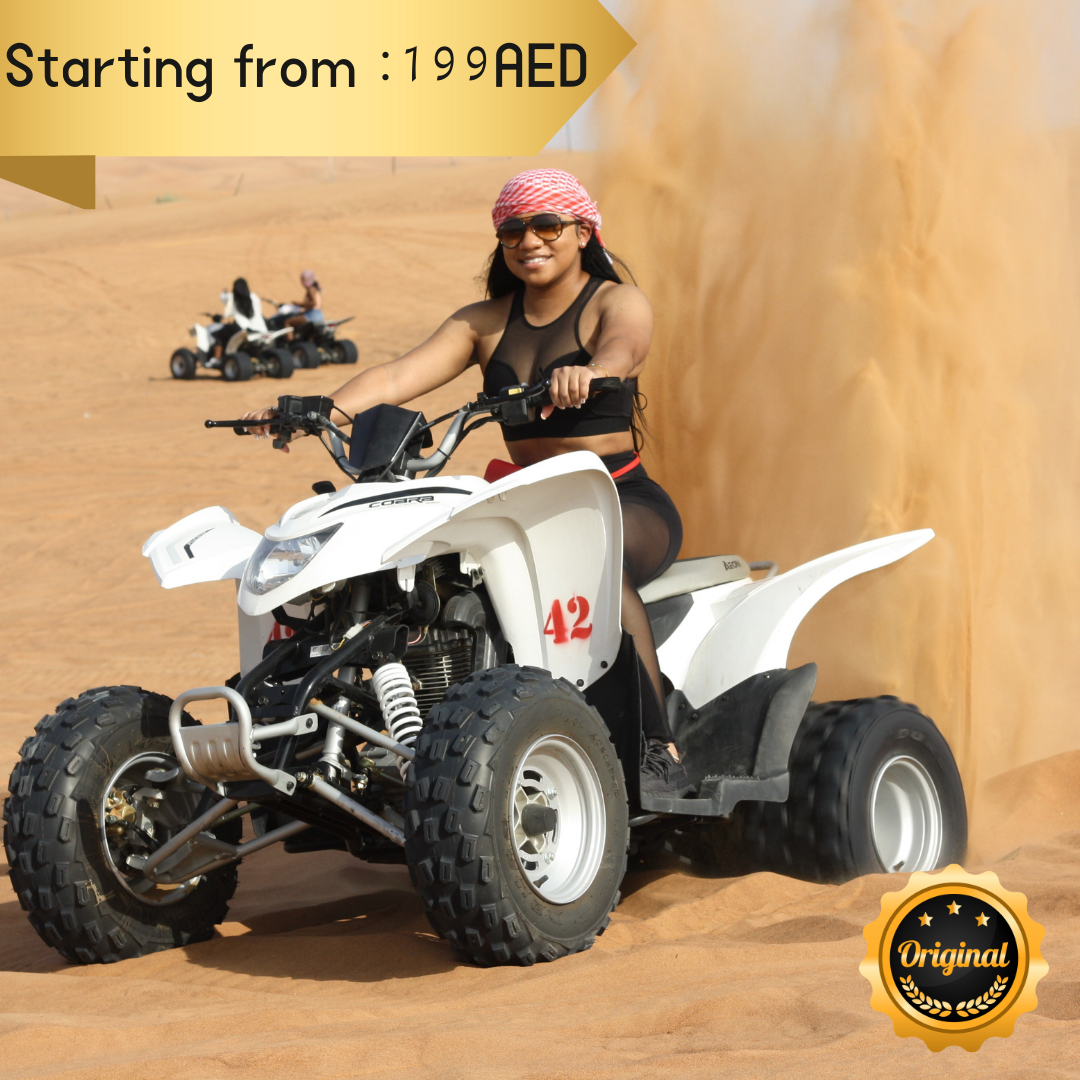 Evening Desert Safari With Quad Bike